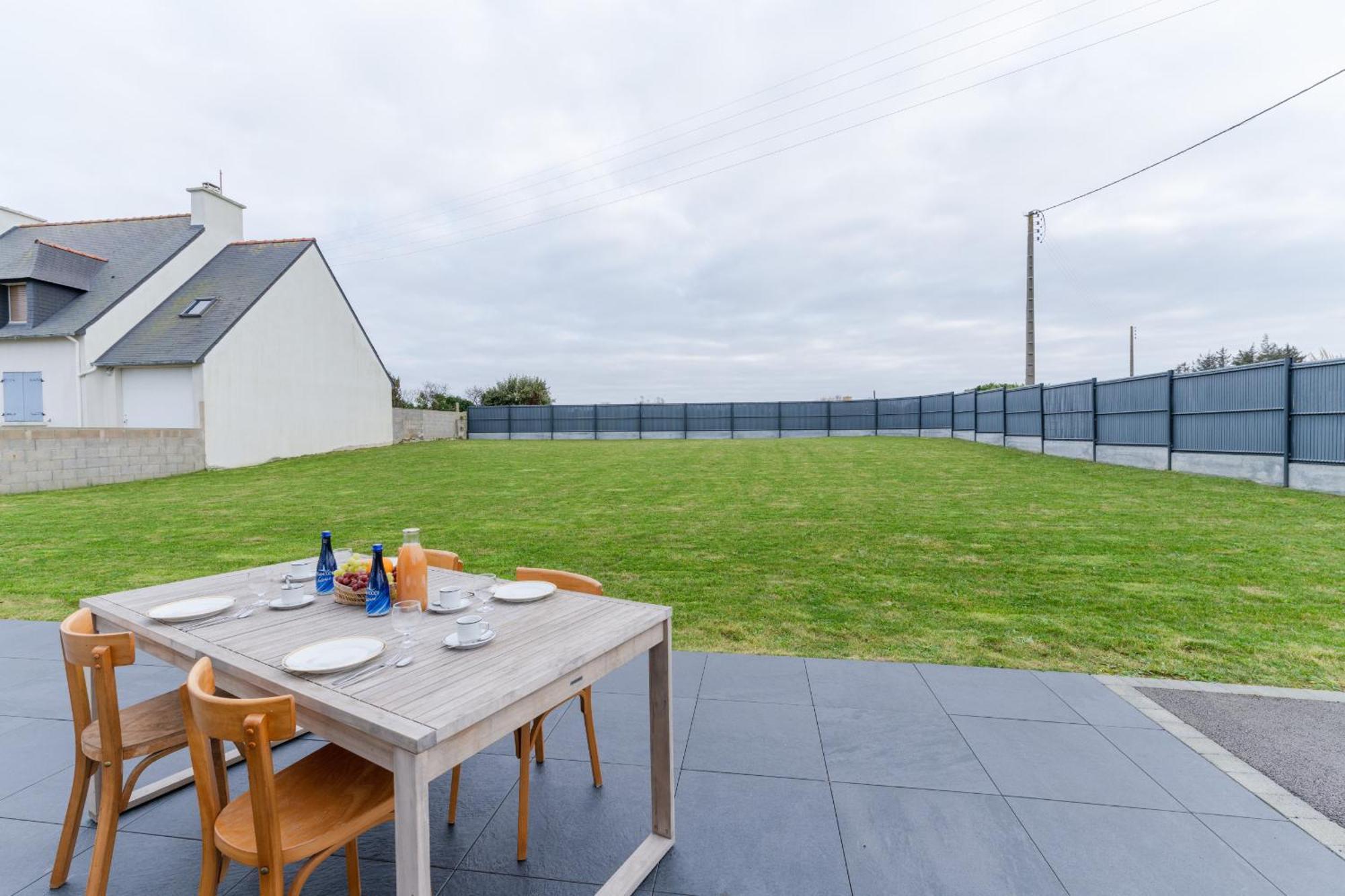 Ker Stivell - Superbe Maison Neuve A 2 Pas De La Mer Landunvez Kültér fotó