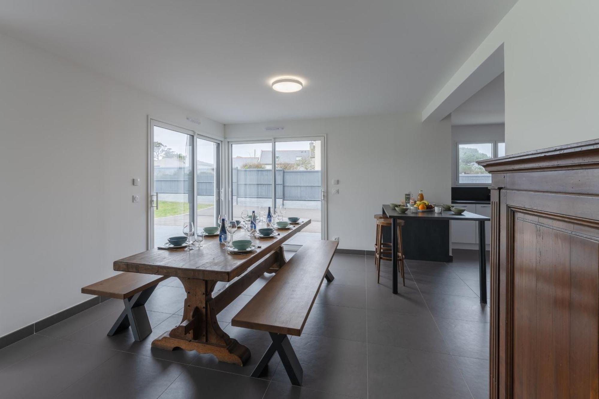 Ker Stivell - Superbe Maison Neuve A 2 Pas De La Mer Landunvez Kültér fotó
